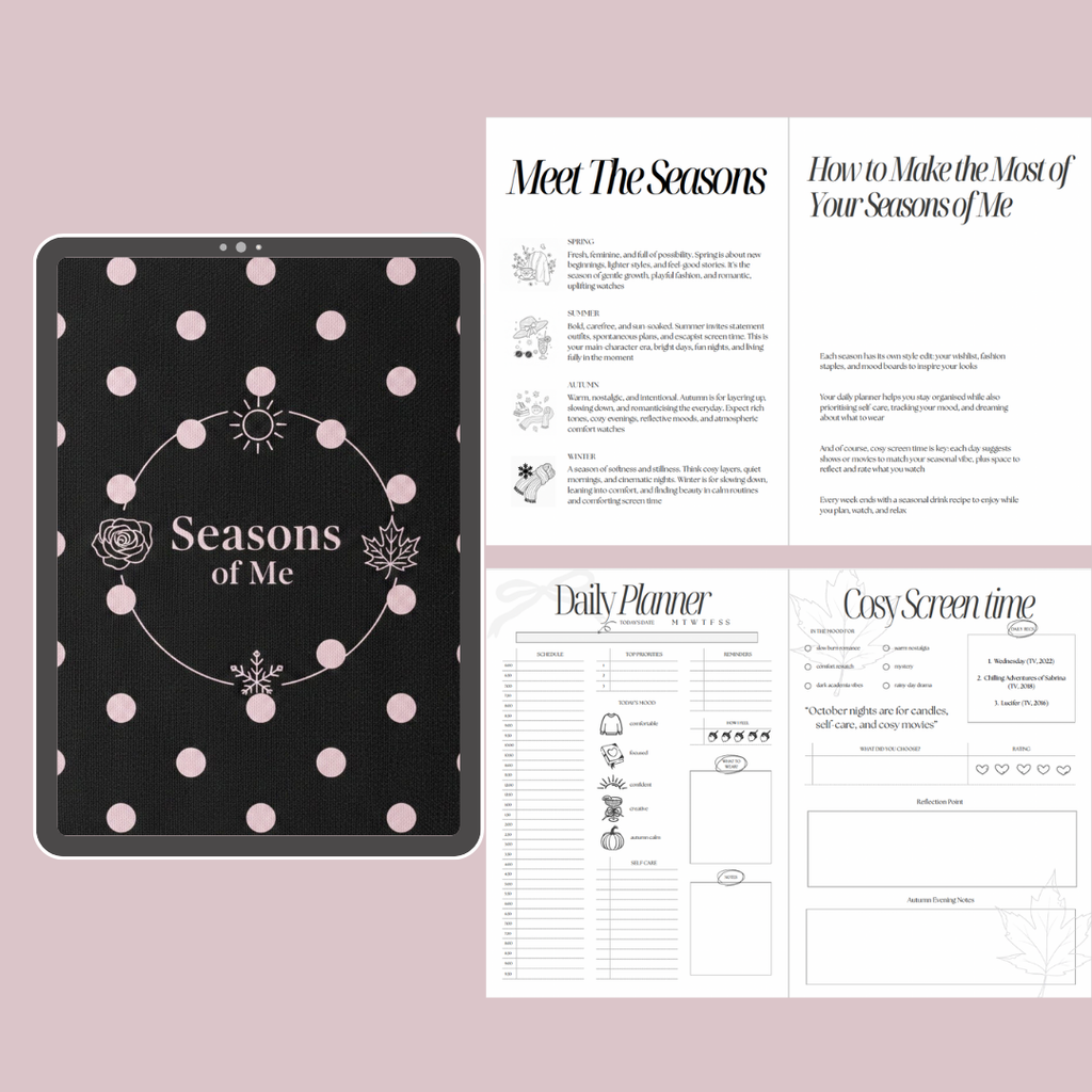 Seasons of Me Digital Planner