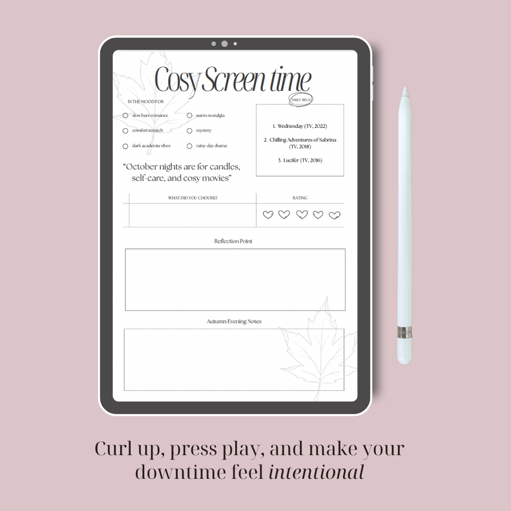 Seasons of Me Digital Planner